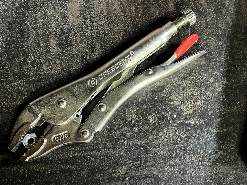 5 Piece Curved and Long Nose Locking Plier Set