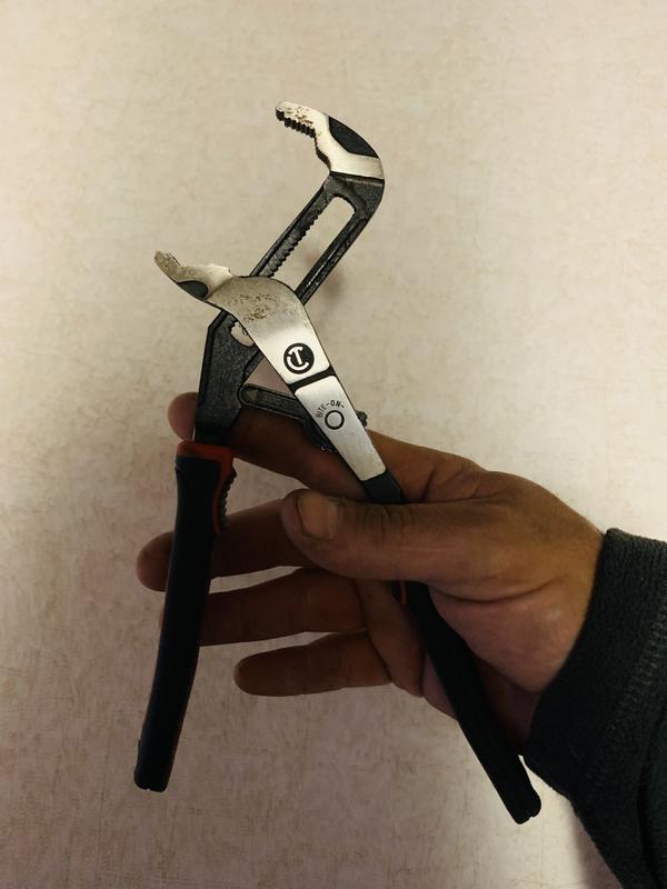 Crescent Z2 Auto-Bite 6 in. V-Jaw Tongue and Groove Dual Material Grip  Pliers With Quick Adjust Jaws RTAB6CG - The Home Depot