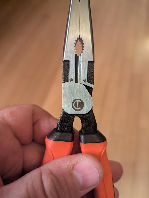 Crescent 8 in. Z2 High Leverage Long Nose Pliers with Dual