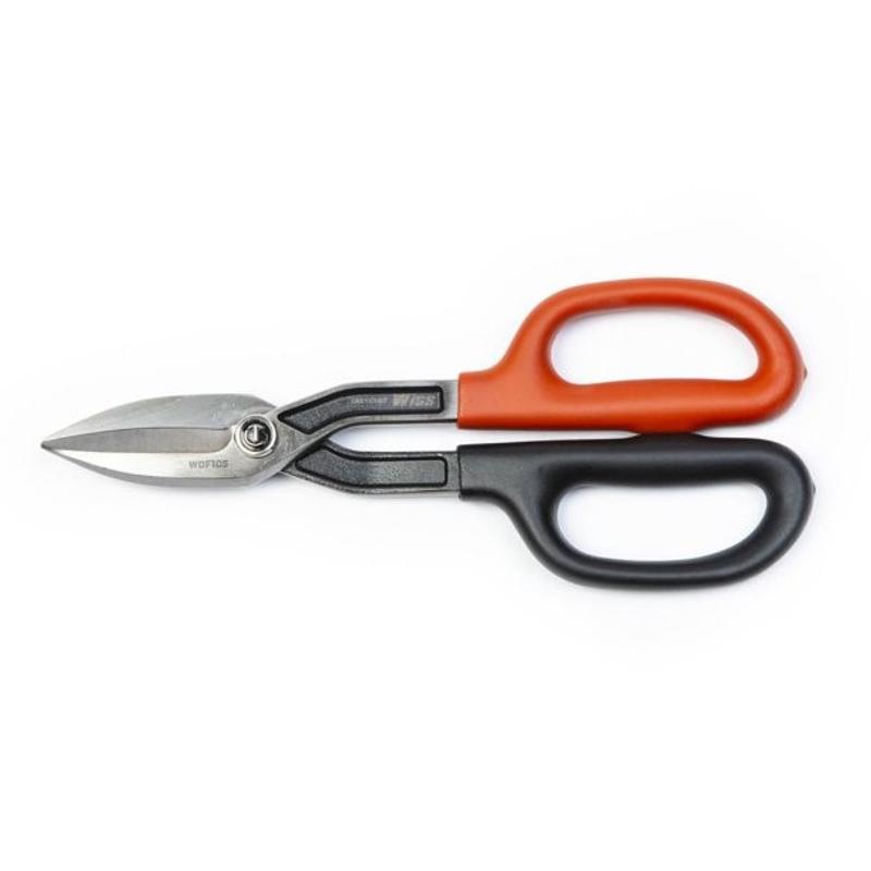 Tekton 35104 10 in. Straight Pattern Tin Snips