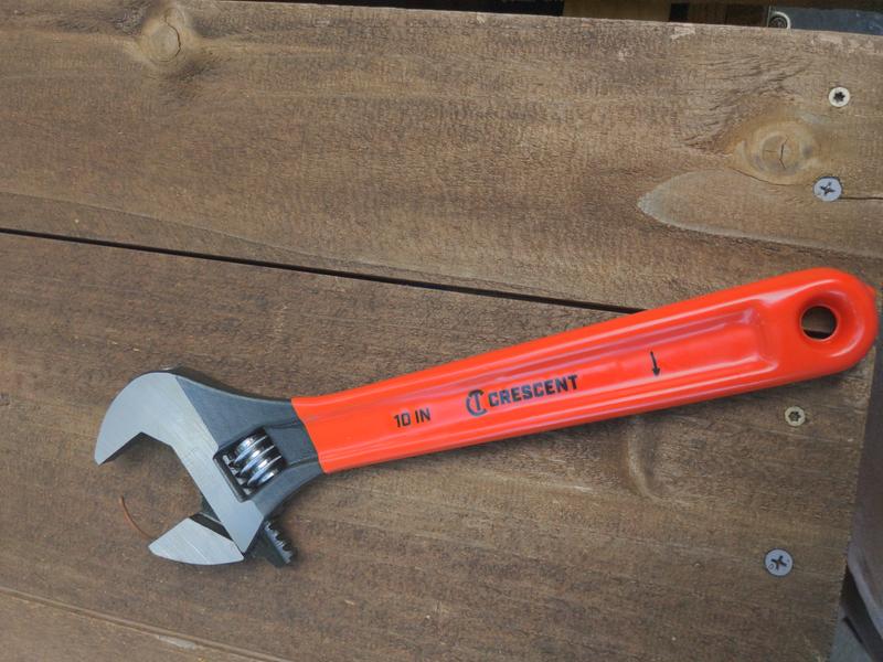 10 Adjustable Cushion Grip Wrench - Carded