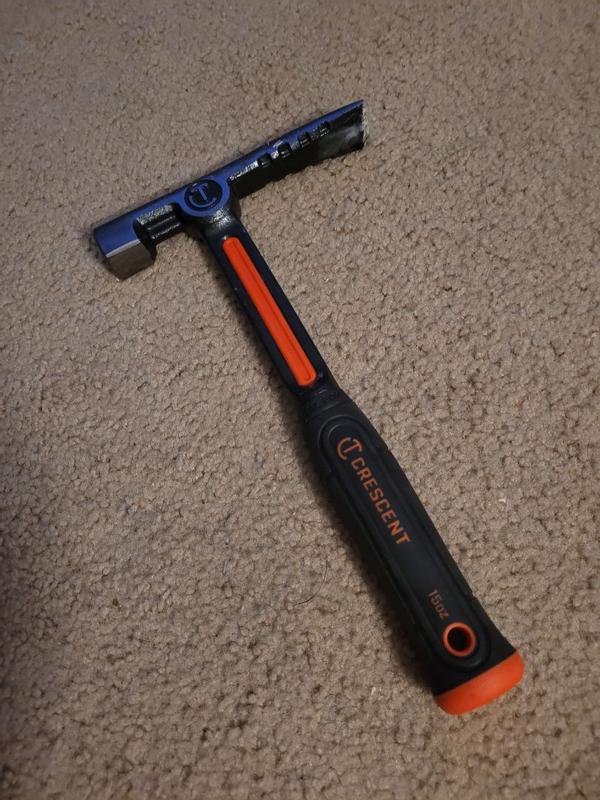 15 Oz. Brick Hammer with Steel Handle