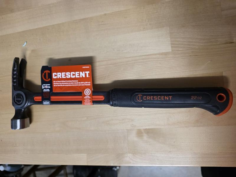 22 oz Steel Milled-Face Framing Hammer | Crescent Tools