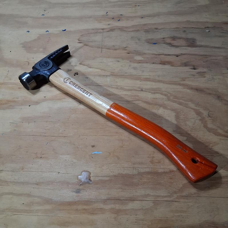CRESCENT CHFRAM22 Wood Frame Milled Hammer – 22 Oz, Heavy Duty, Milled Face, For Industrial And Mechanical Applications