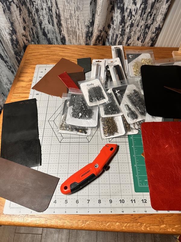 Wife loved it for her leather crafts!