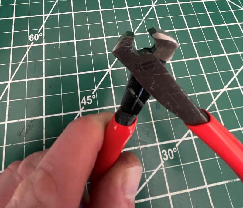 4 Mini Dipped Handle Diagonal Pliers