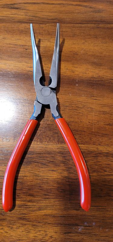 UITCA Curved Needle Nose Pliers #888 6 Long Angled - Bent - N.Y. USA  Vintage