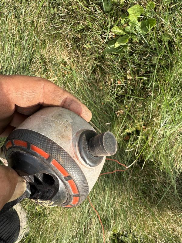 Rubber plug end as the factory one broke