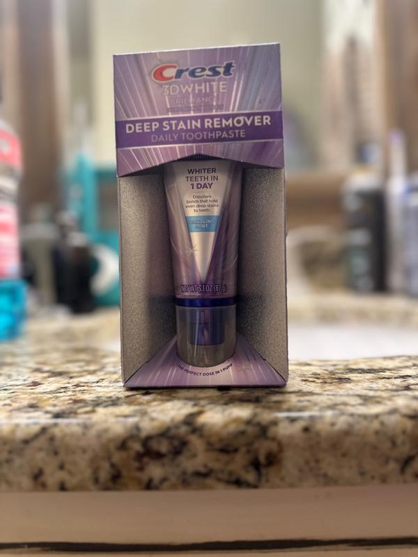 Crest 3DWhite Brilliance Deep Stain Remover Dazzling Mint