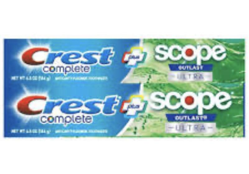 Crest Complete Whitening Toothpaste Minty Fresh
