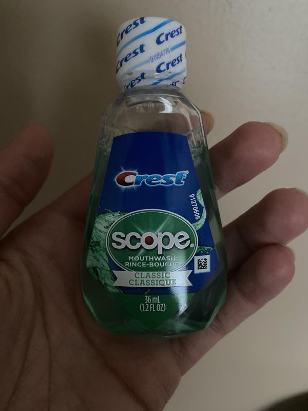 Crest Scope Classic Mouthwash, Original Mint, 1L