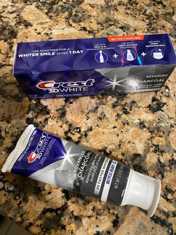 3D White, Whitening Toothpaste Charcoal | Crest US