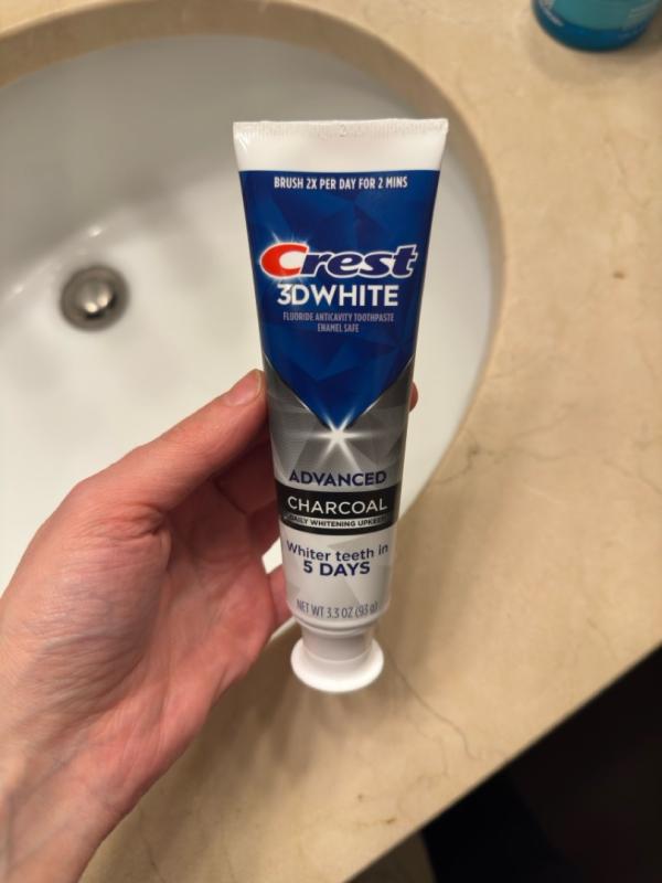 3D White, Whitening Toothpaste Charcoal | Crest US