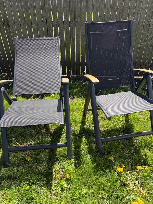 Crestlive Products 9 -Piece Black Patio Dining Set Aluminum Square ...