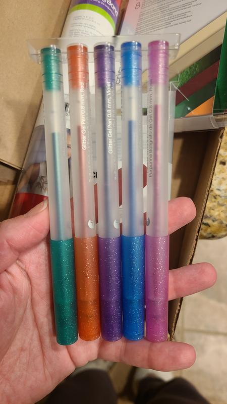 Cricut Brights Glitter Gel Pen Set - 5-Pack