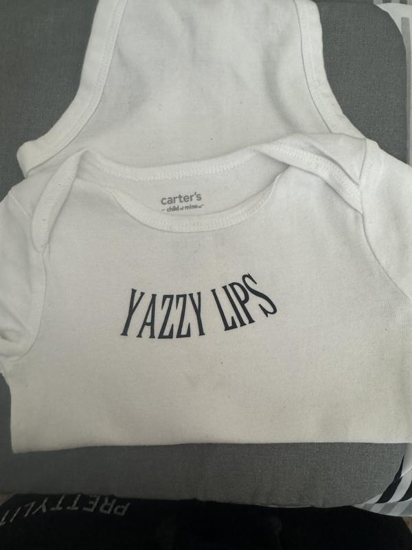 Made my baby a business shirt with my company logo washed it and it stayed in place !!