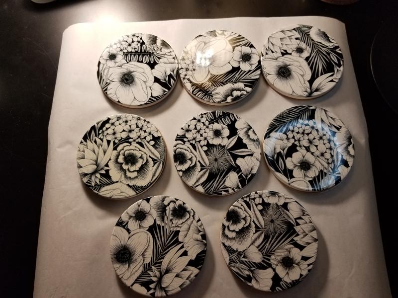 Cricut Blank Round Coasters