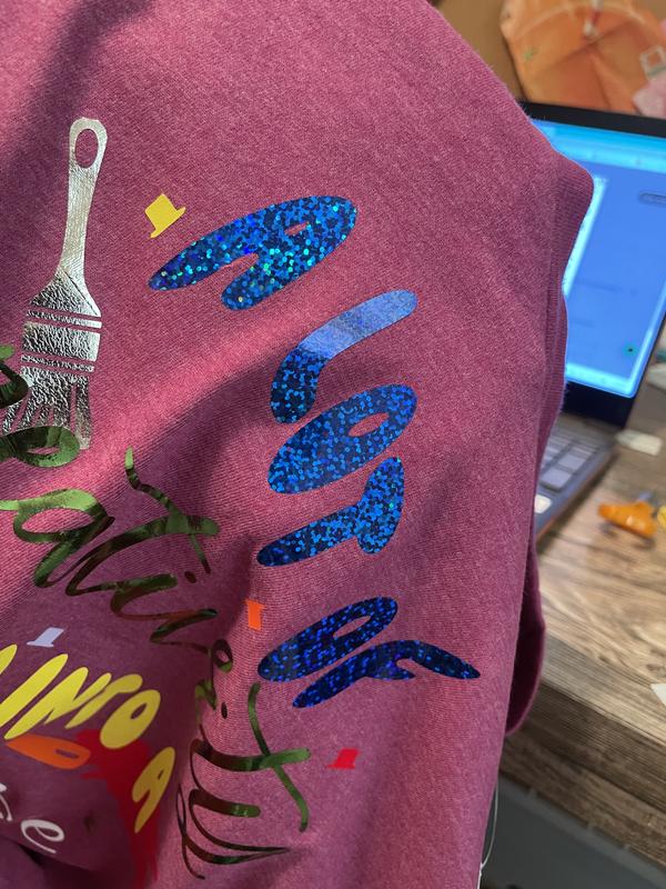 Cricut Berry Sorbet Holographic Iron-On Vinyl HTV Sampler