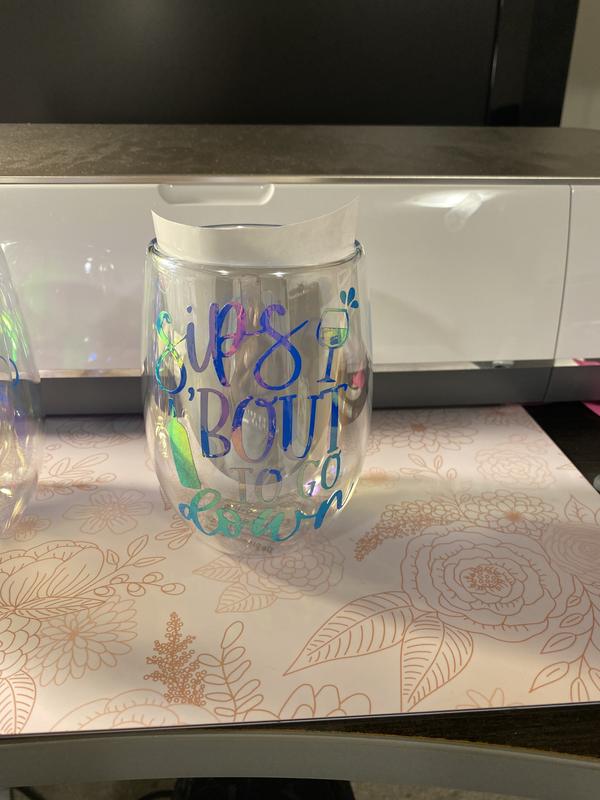 Cricut Holographic Vinyl Sheets - Miami, 3 Pack, 12x24 Inches, Permanent Adhesive For Craft Machines