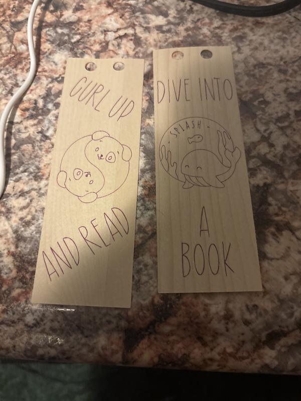 Veneer cut with deep cut blade.