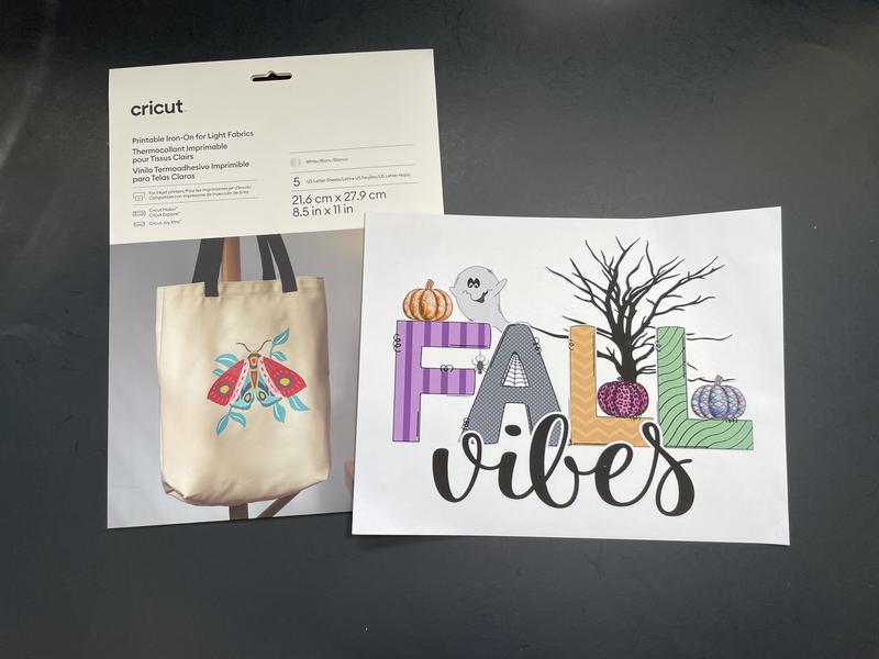 Printable Iron-On HTV For Dark Fabrics US Letter (3 ct)