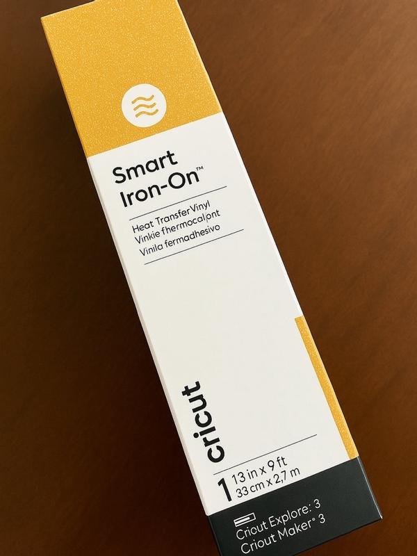 Silver Cricut Joy Smart Iron-On Heat Transfer Vinyl (HTV