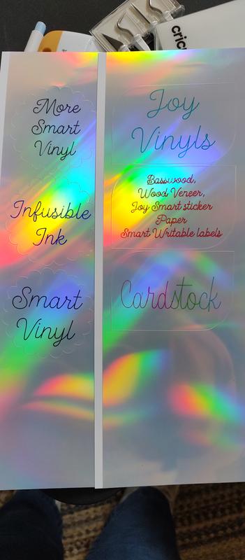 Cricut • Smart Vinyl Removable 91x33cm Writable Transparent
