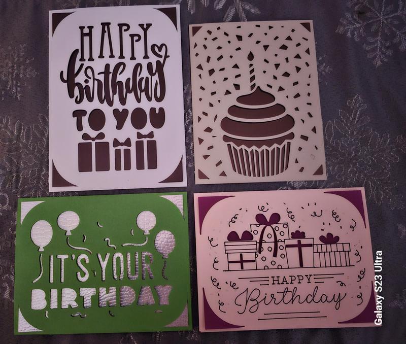 Cricut Insert Cards R10, Create Depth-Filled Birthday Cards, Thank You Cards,  Custom Greeting Cards at Home, Compatible with Cricut Joy/Maker/Explore  Machines, Princess Sampler (42 ct)