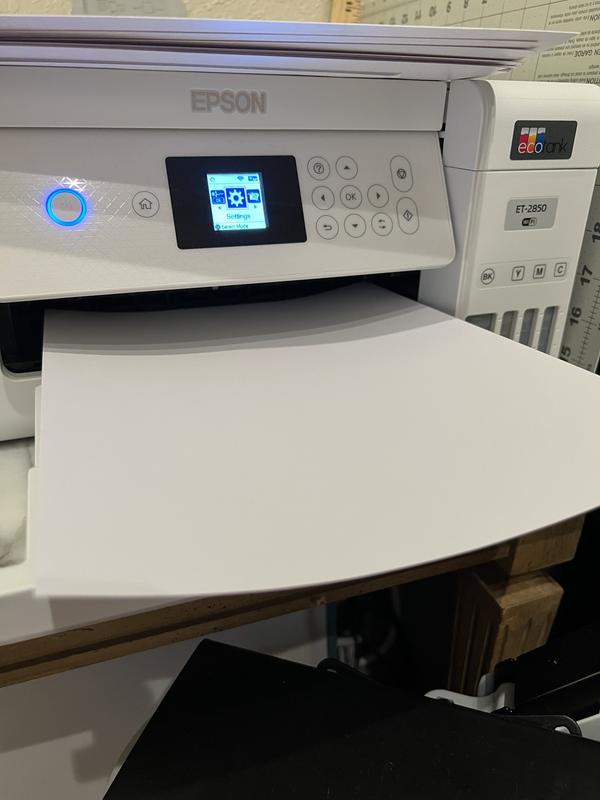 Printed my design SO well that I cannot see it!!