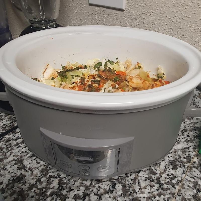 Crock-Pot® Programmable 7-Quart Cook and Carry Slow Cooker Crock-Pot® Programmable 7-Quart Cook and Carry Slow Cooker