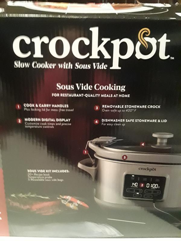 Crock Pot 7qt Cook & Carry Programmable Easy-clean Slow Cooker