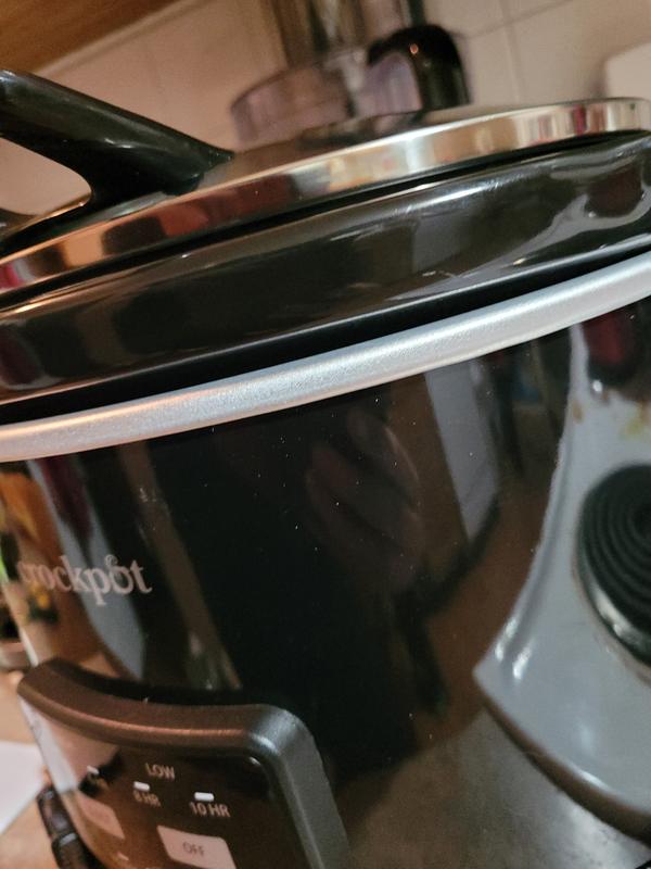 Crock-Pot 4.5 Quart Lift & Serve Programmable Slow Cooker, Black
