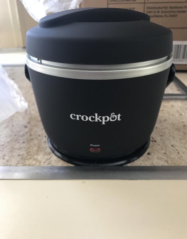 Crockpot 20-oz Lunch Crock Food Warmer, Heated Lunch Box, Moonshine Green  (6.54 H x 6.54 L x6.54 W)