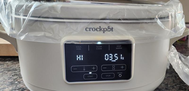 Crock-pot 6qt Programmable Slow Cooker With Sous Vide Oat Milk