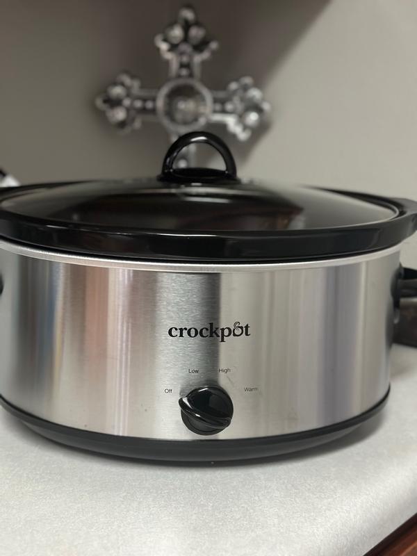 Crock Pot store Slow Cooker SCCPVC709-S 7 Quart Programmable Stainless Steel