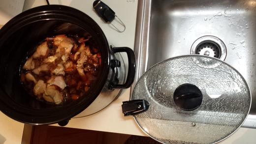 Crock-Pot® Manual 6-Quart Cook & Carry® Slow Cooker, Red
