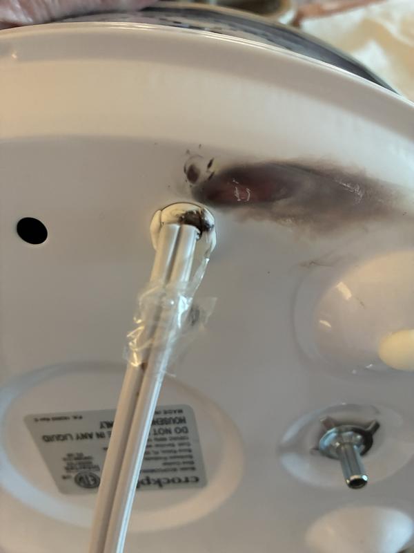 Customer photo for "great crockpot poor electric cord"
