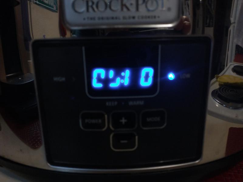 Crock-Pot 7 Quart Slow Cooker with Programmable Controls and Digital Timer,  Polished Platinum