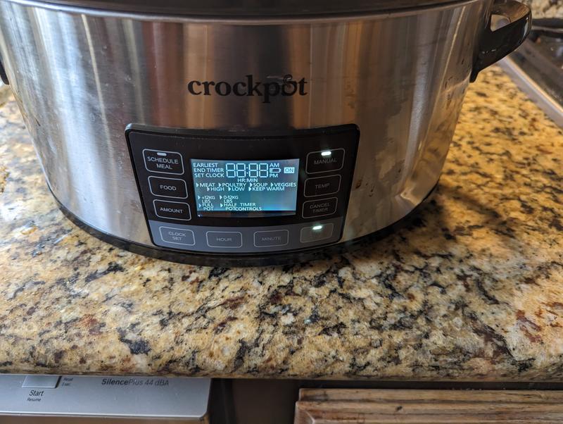 Crock-Pot® Programmable 6-Quart Slow Cooker with MyTime