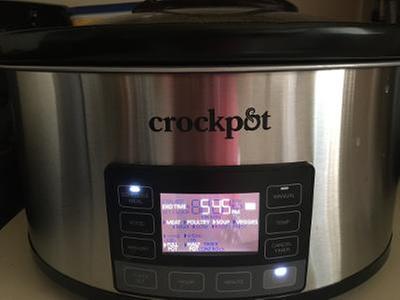 Crock-Pot® Programmable 6-Quart Slow Cooker with MyTime® Technology,  Stainless Steel