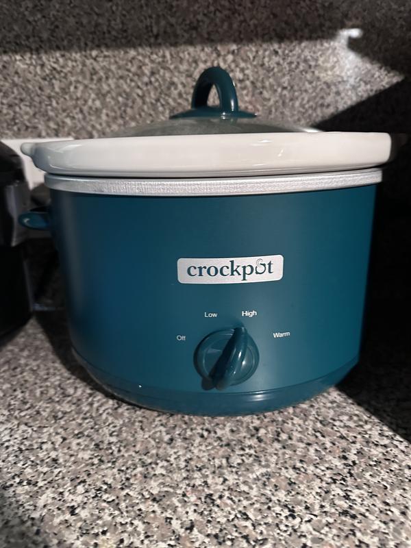 Crock-Pot + 4.5qt Manual Slow Cooker – Light Blue