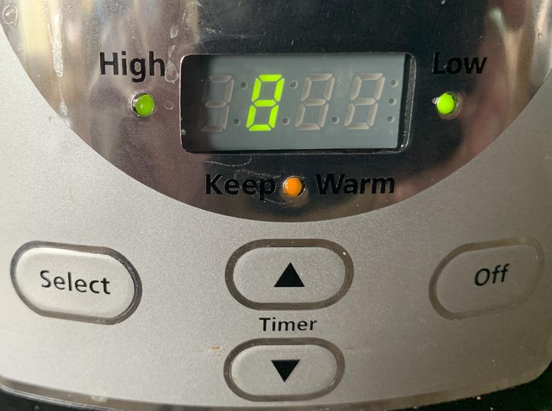 Display when plugged in.