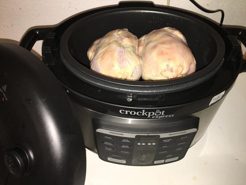 Crock-Pot® Easy Release Oval Pressure Multicooker, CPE500