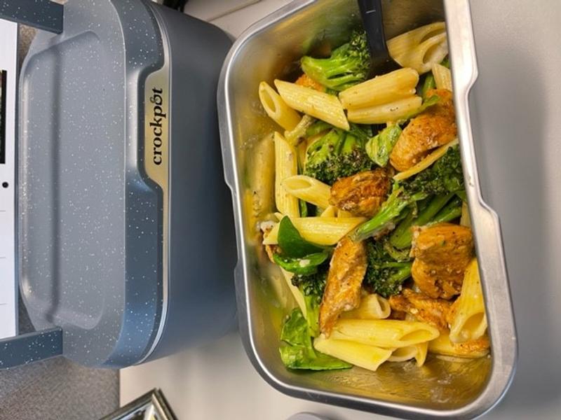 Green Crock-Pot SCCPLC201-G Portable Lunch Crock Slow Cooker/Food Warmer 20  oz.