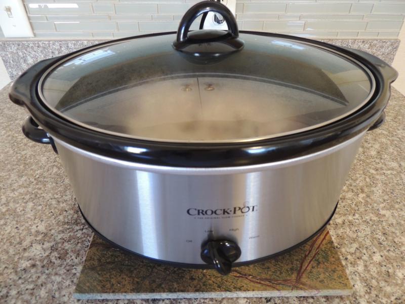 Crock-Pot SCCPVR700SA - Olla de cocción lenta de 7 cuartos de galón, acero  inoxidable cepillado