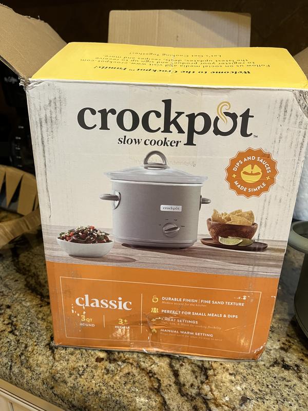 Crock-Pot® Manual Design Series 3-Quart Slow Cooker, Copper