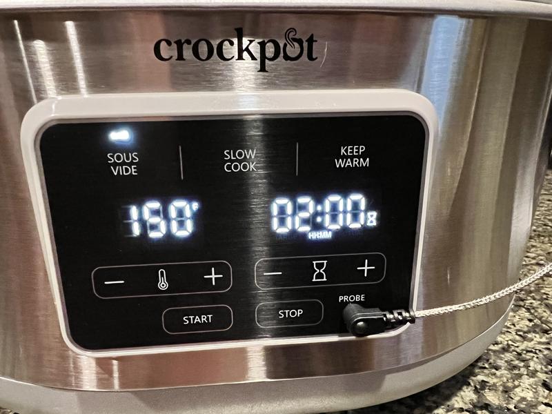 Crock-Pot® Programmable 7-Quart Cook & Carry Slow Cooker with Sous