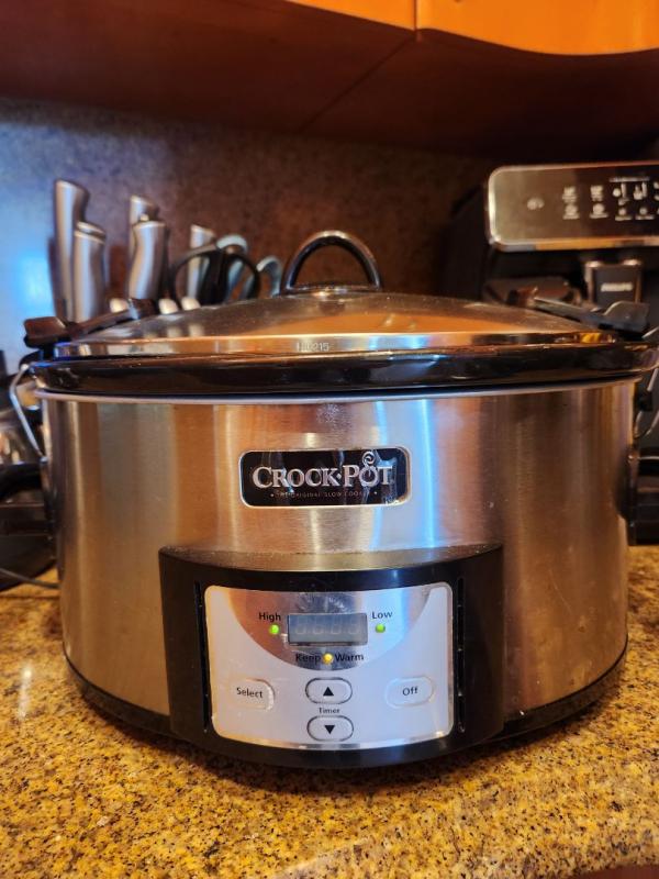 Crock-Pot® Programmable 6.0-Quart Cook & Carry® Slow Cooker