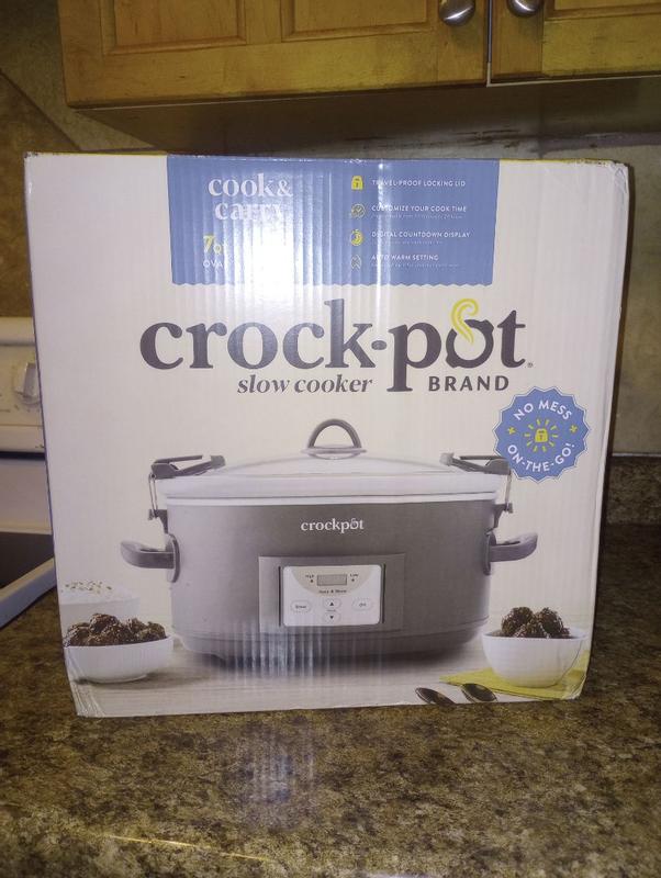 Crock-Pot® Programmable 7-Quart Cook and Carry Slow Cooker Crock-Pot® Programmable 7-Quart Cook and Carry Slow Cooker
