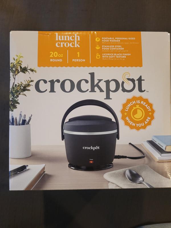 Crock-Pot 20 Ounce Lunch Crock Food Warmer 